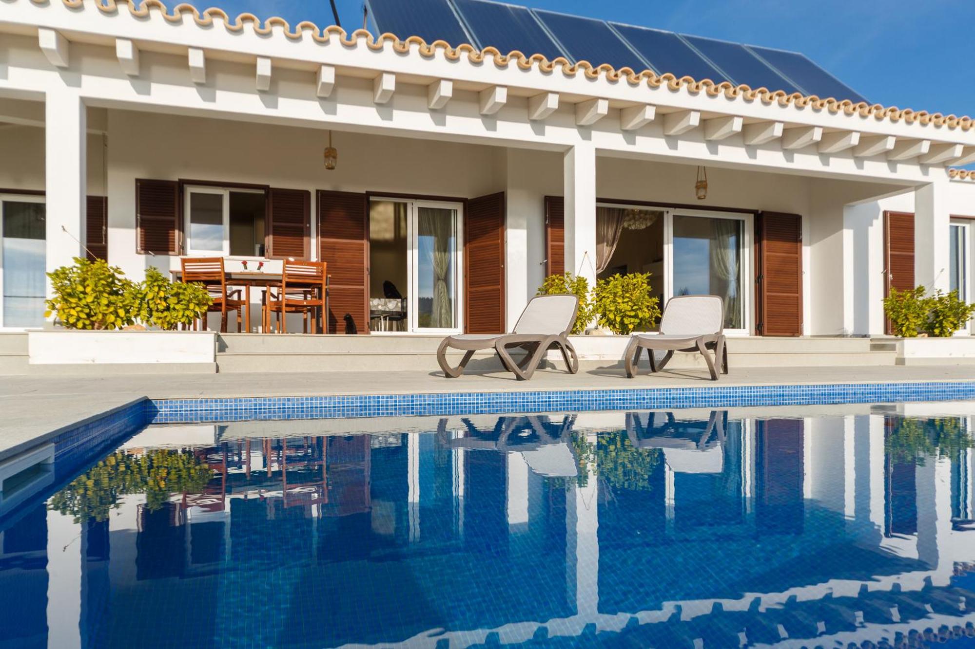 Bini Sole - Villa De Lujo Con Piscina En Menorca Binibeca Exteriör bild
