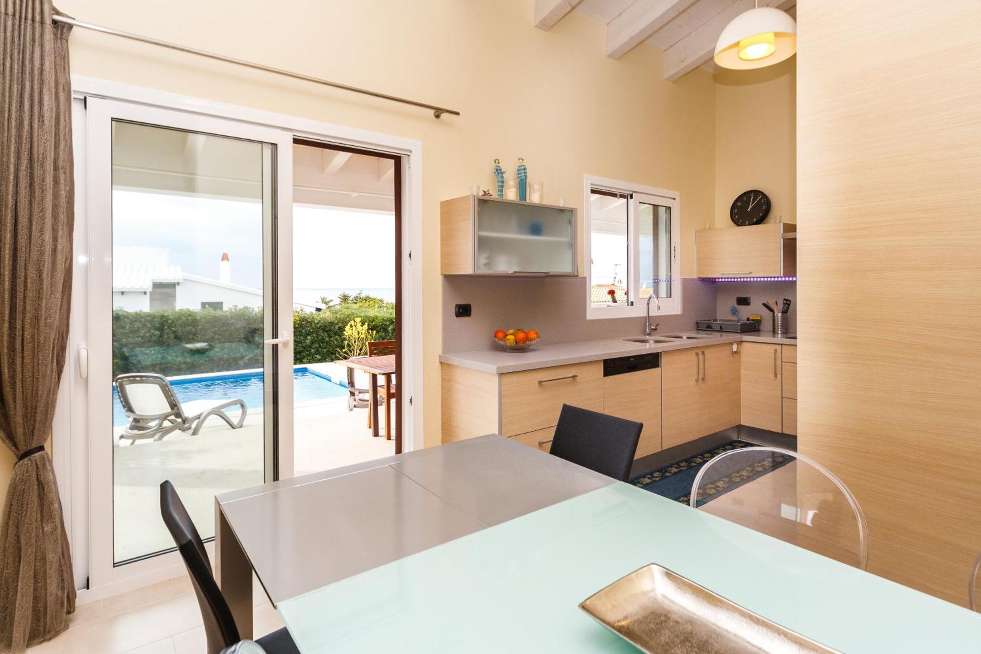Bini Sole - Villa De Lujo Con Piscina En Menorca Binibeca Exteriör bild