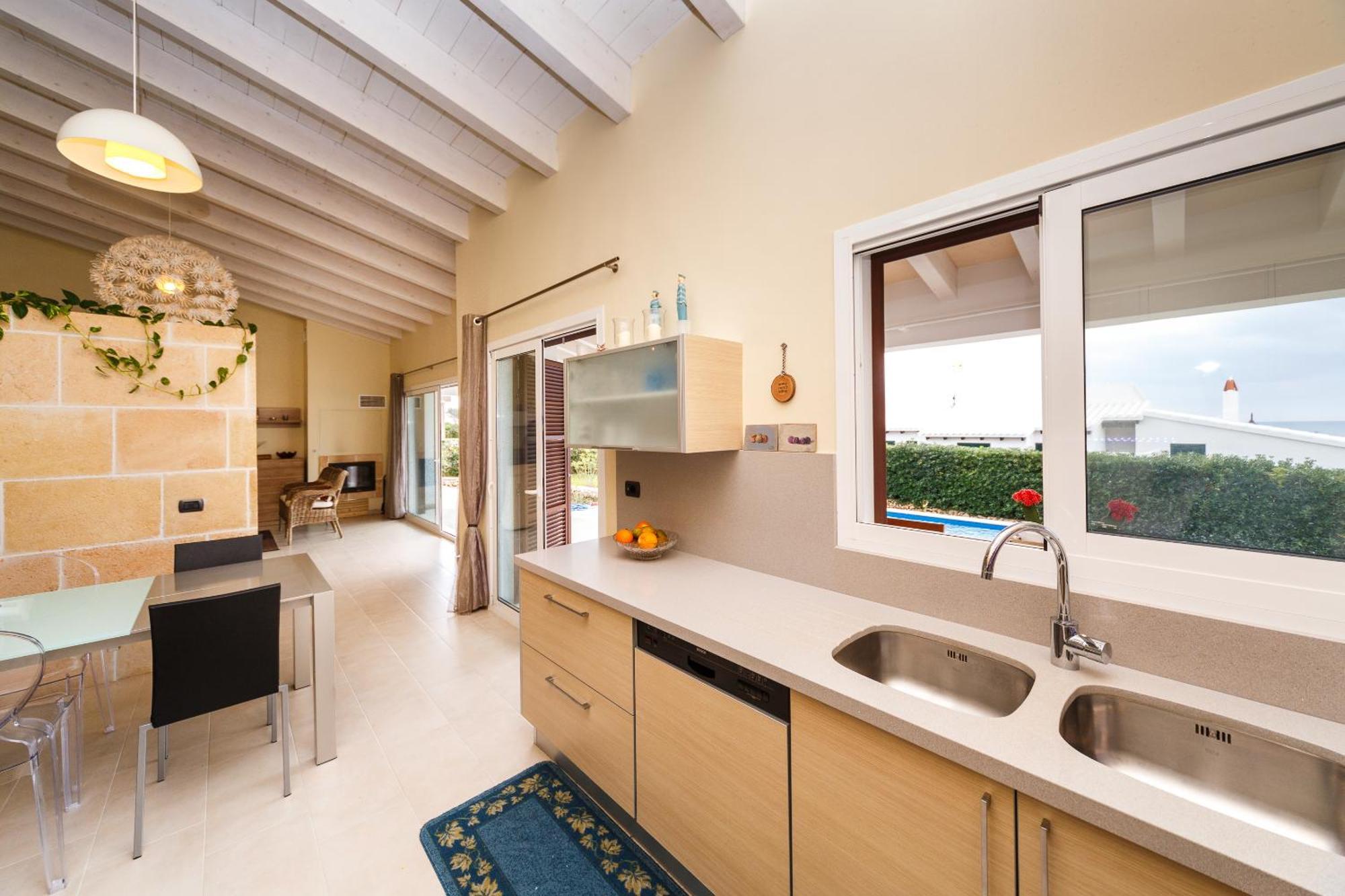 Bini Sole - Villa De Lujo Con Piscina En Menorca Binibeca Exteriör bild